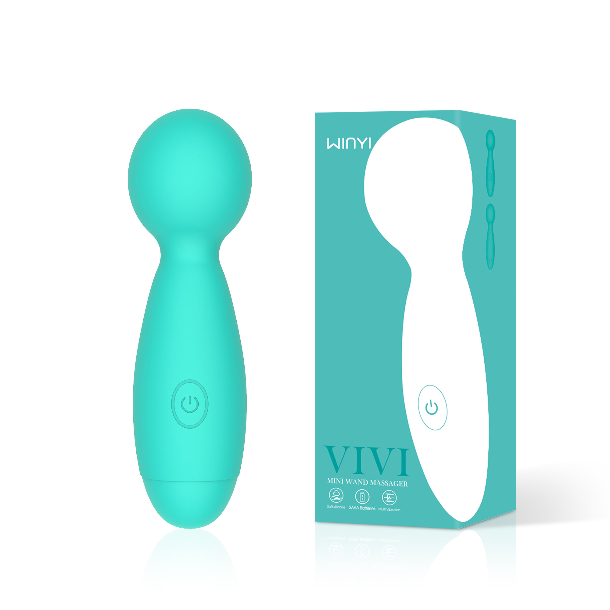 WY0424 VIVI - Mini wand massager-szwinyi.com