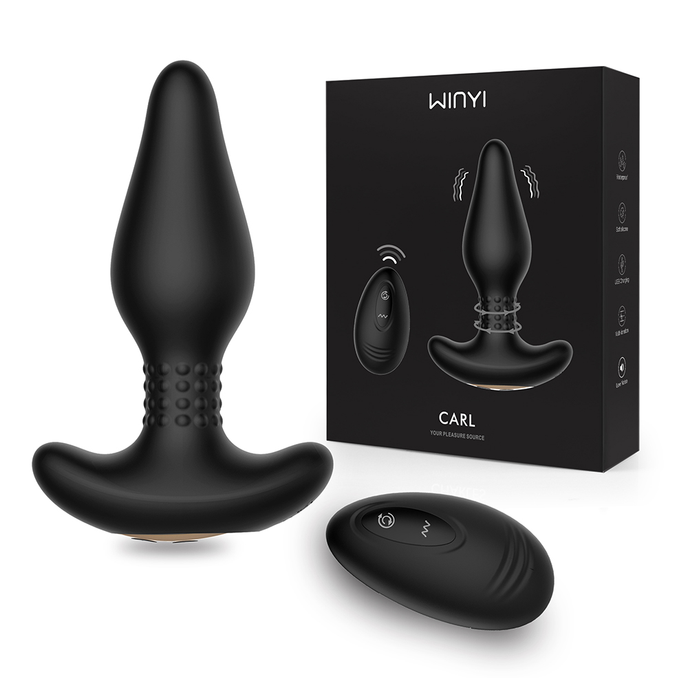 WY0563 CARL - Remote Control Anal Butt Plug (2)-szwinyi.com