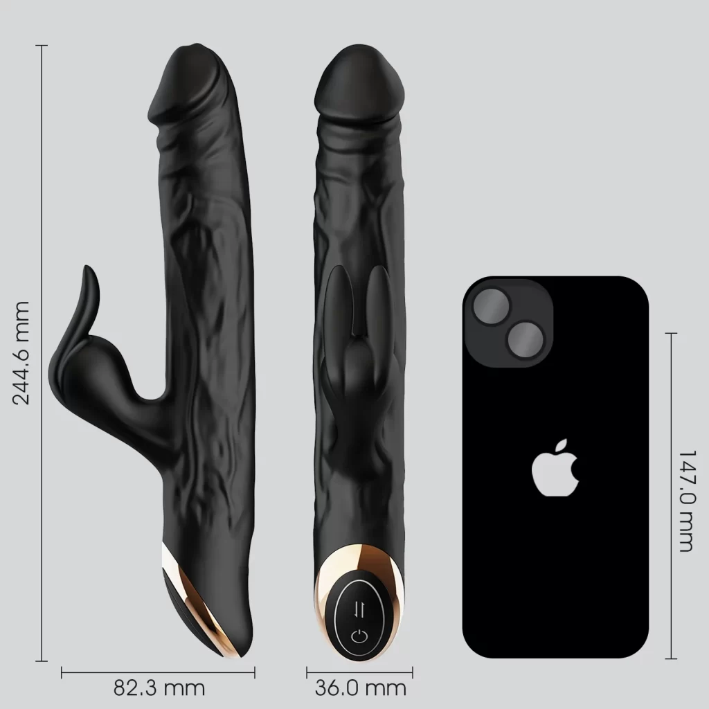 WY0646-thrusting rabbit vibrator-2023 new trending sex toy-WINYI