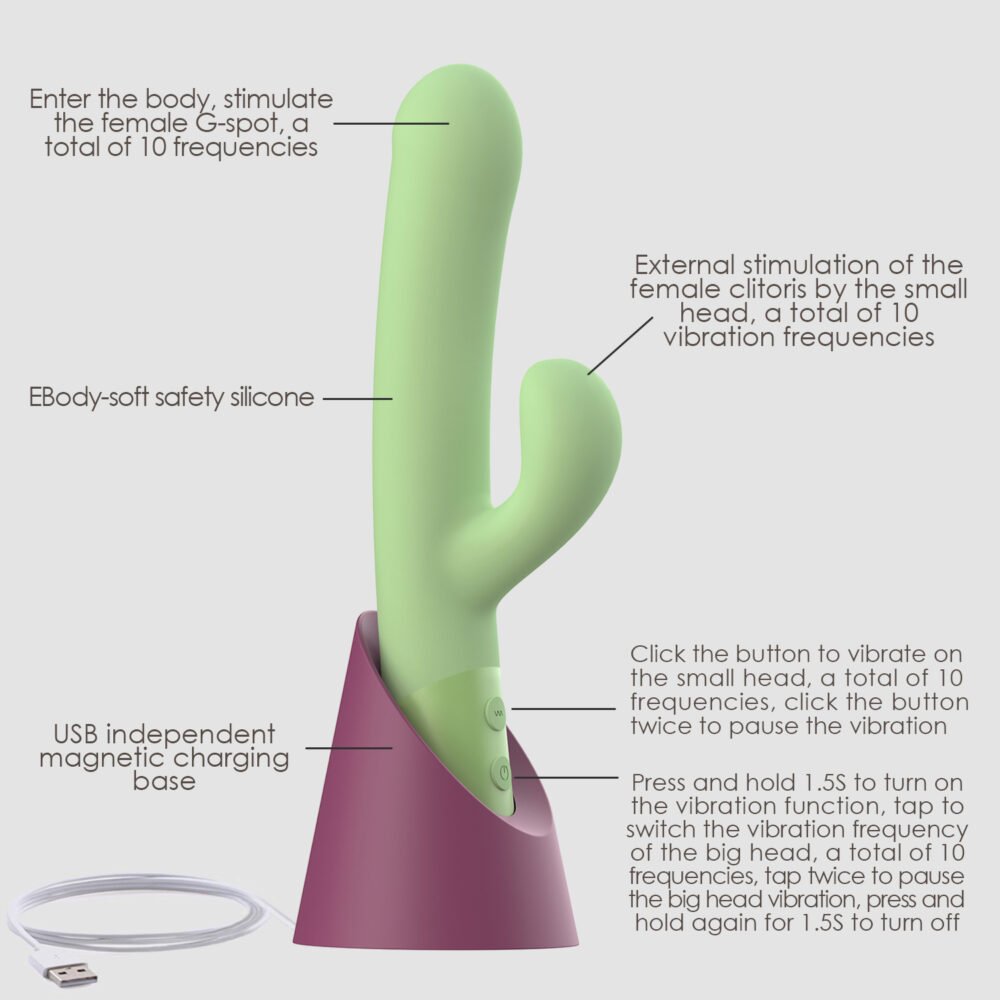 WY0611 HANNAH-SZWINYI.COM-Rabbit vibrator factory