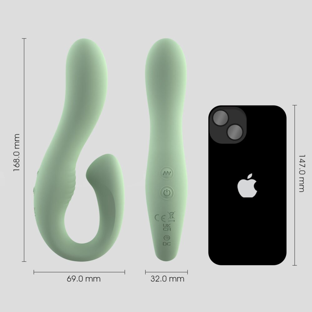 WY0624-double head vibrating dildo