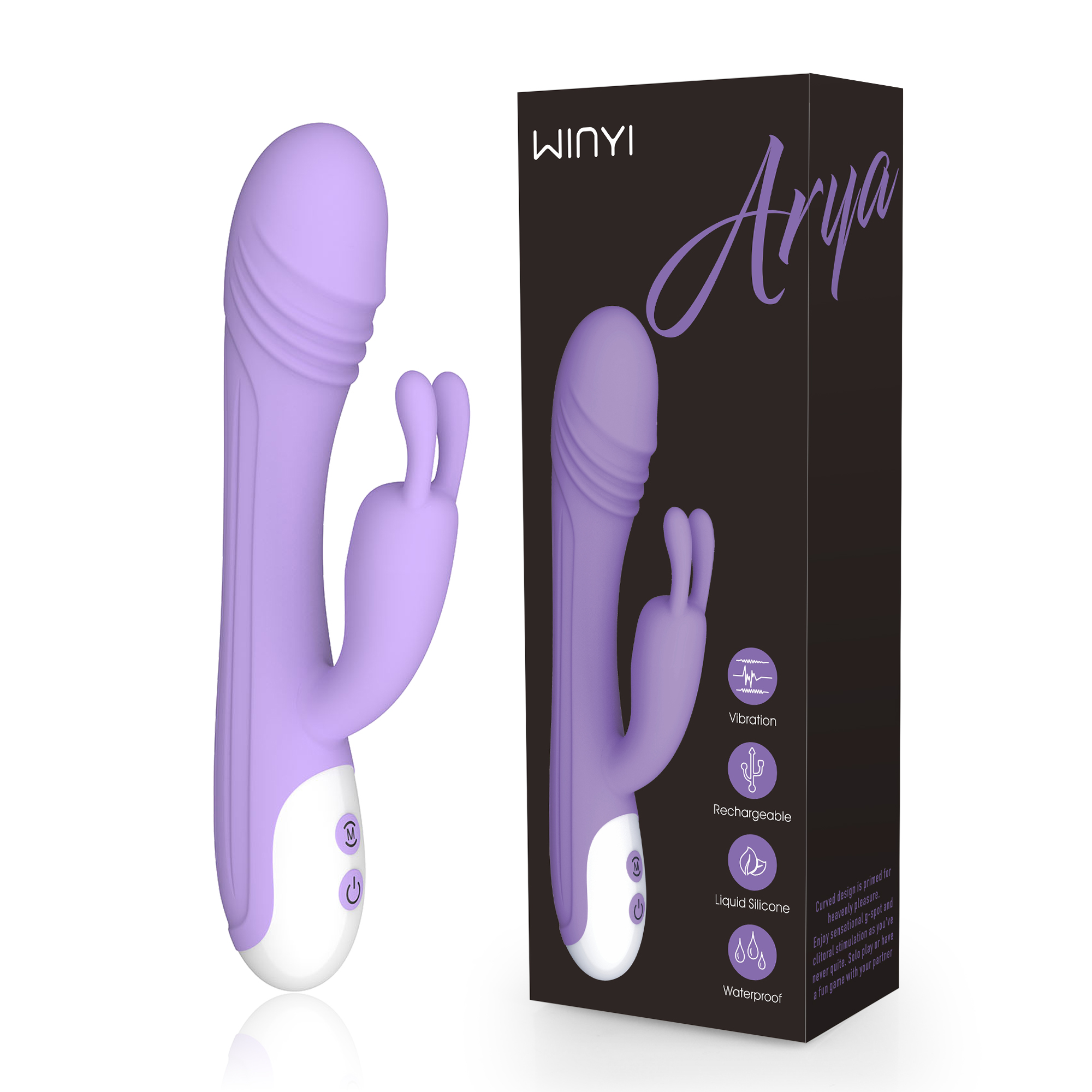 WY0113 ARYA-rabbit vibrator sex toy-szwinyi.com