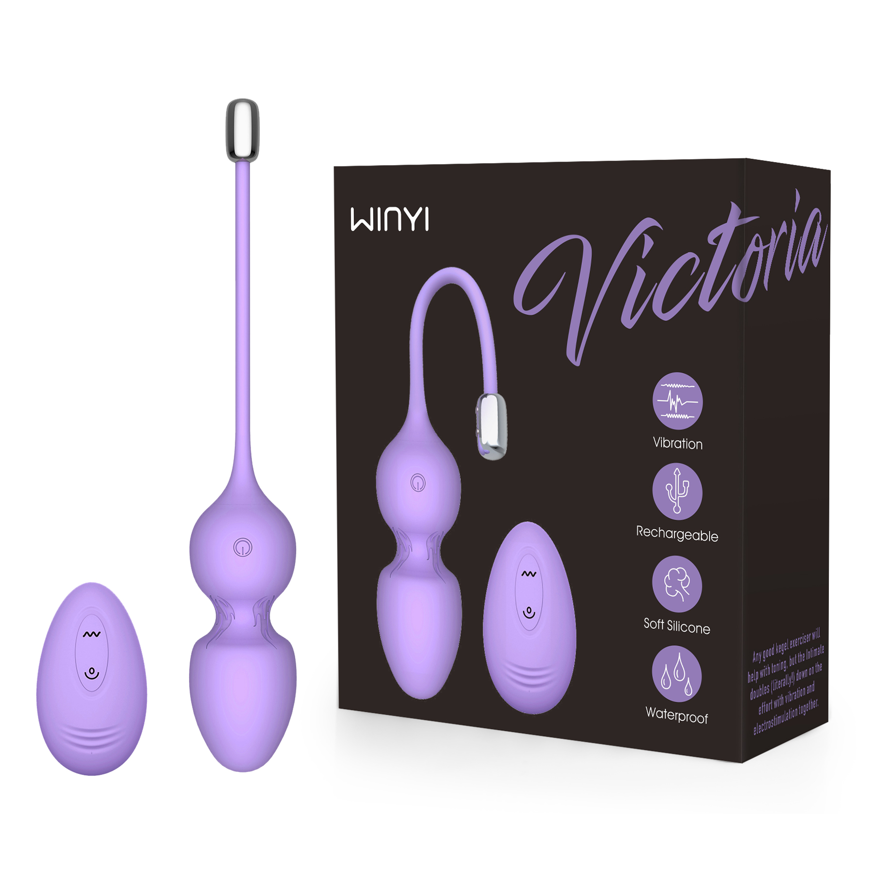 WY0569 VICTORIA - Vibrating impack kegel exercises balls-szwinyi.com