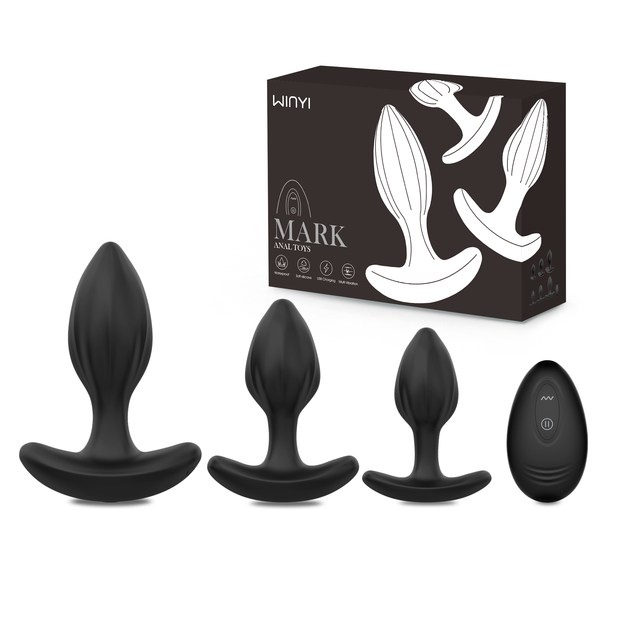 wy0587-vibrating anal plug kit with new sex toy packaging-intimate toy Vendor-OEM ODM service available factory-Wide Range Of Quality Products-Industry-trusted Vendor-Private Label full customization-WINYI-Official Websiteszwinyi.com/winyi.net