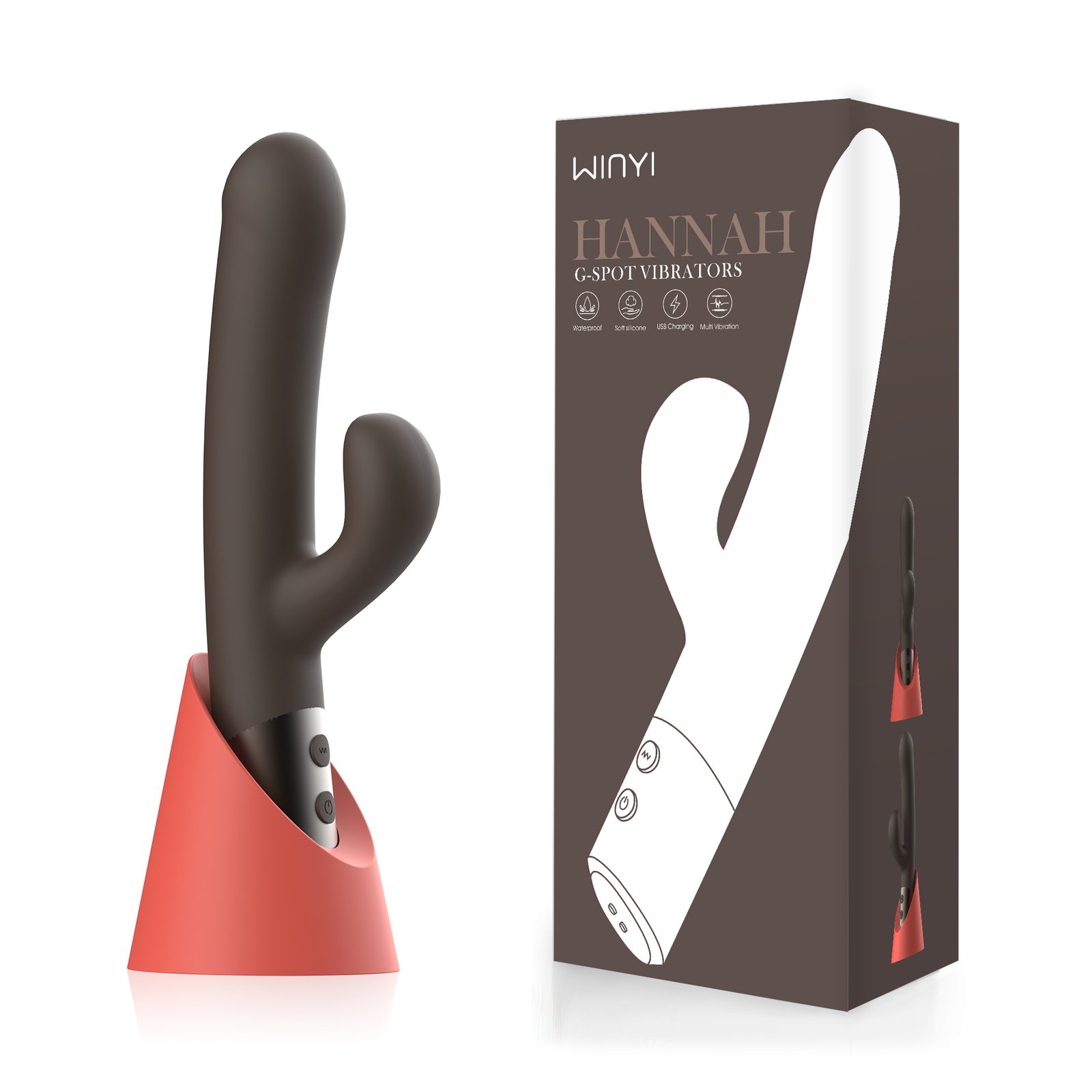 WY0611 HANNAH-WINYI RABBIT VIBRATOR FACTORY