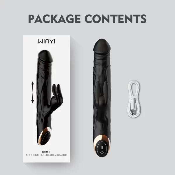 WY0646-thrusting rabbit vibrator-2023 new trending sex toy-WINYI
