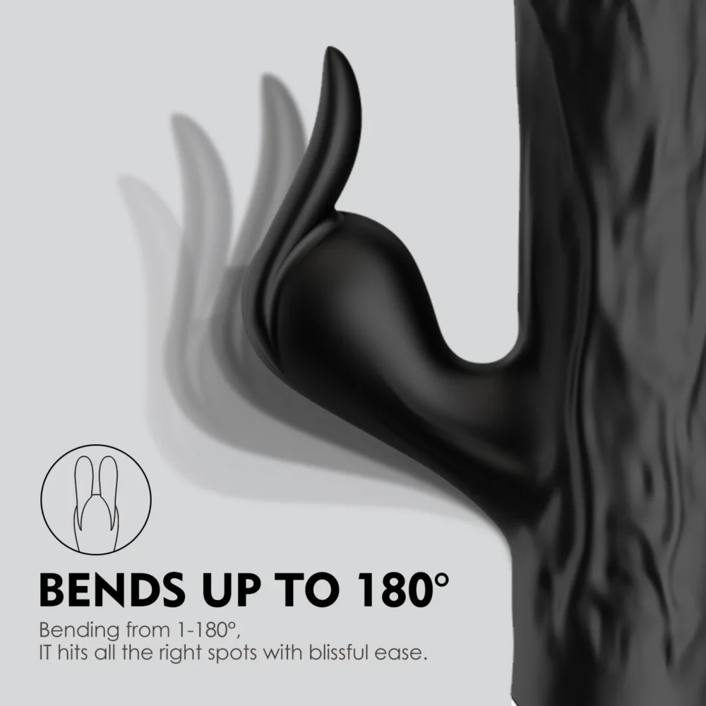 WY0646-thrusting rabbit vibrator-2023 new trending sex toy-WINYI-telescope vibrator-hot selling