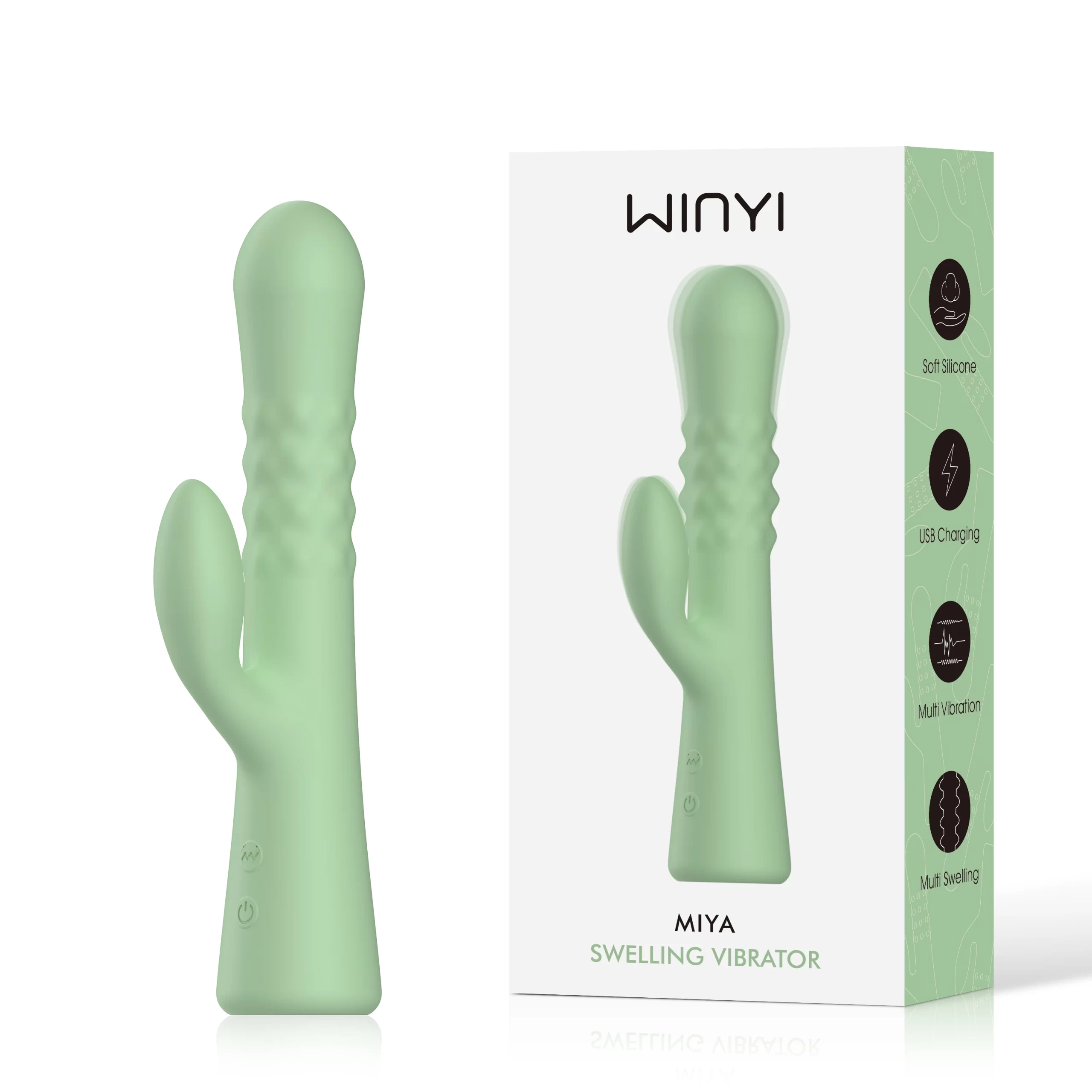 WINYI WY0668-2023 New Expandable Rabbit Vibrator