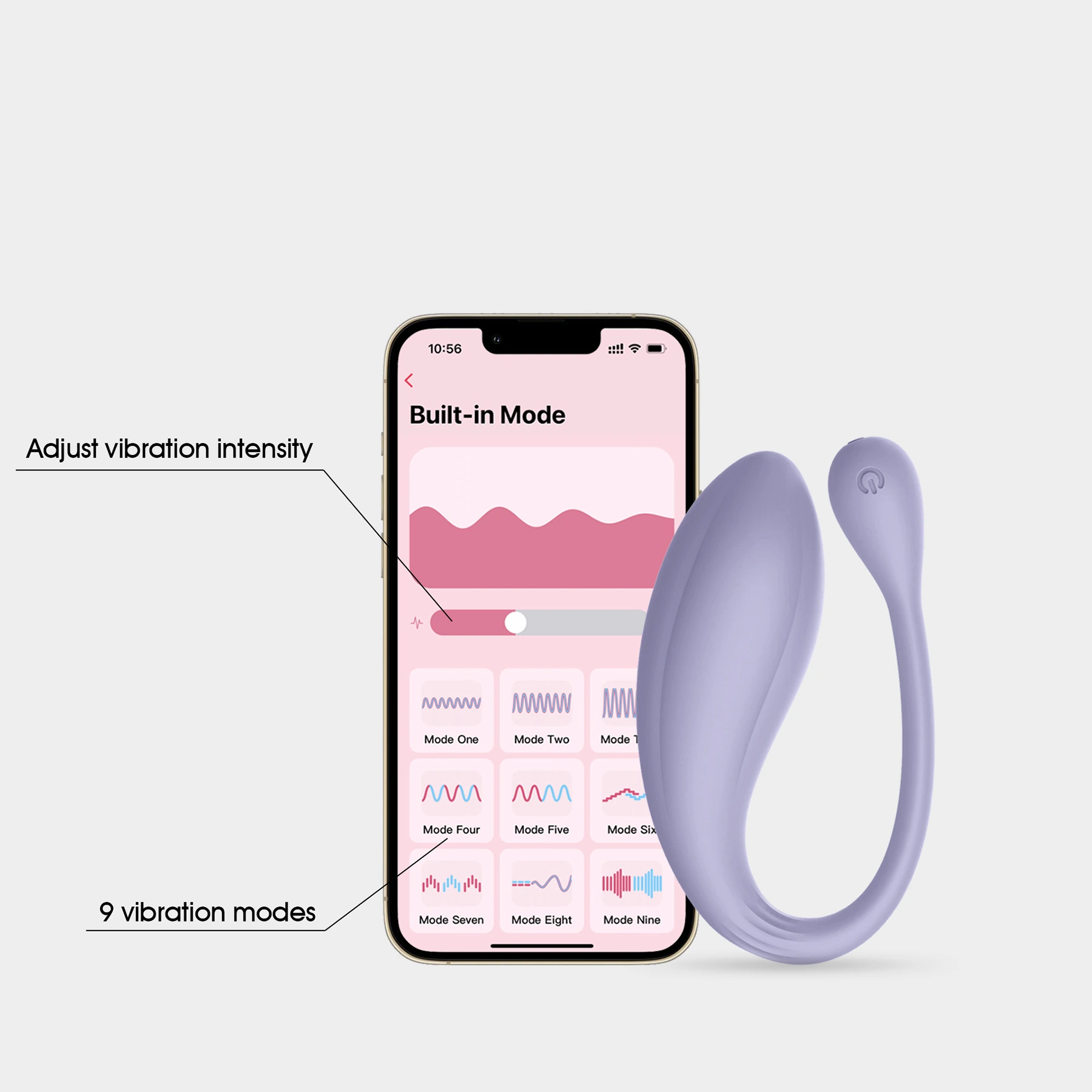 sex toy Vendor of WY0564 MARY-Wireless Silicone App Love Egg Vibrator
