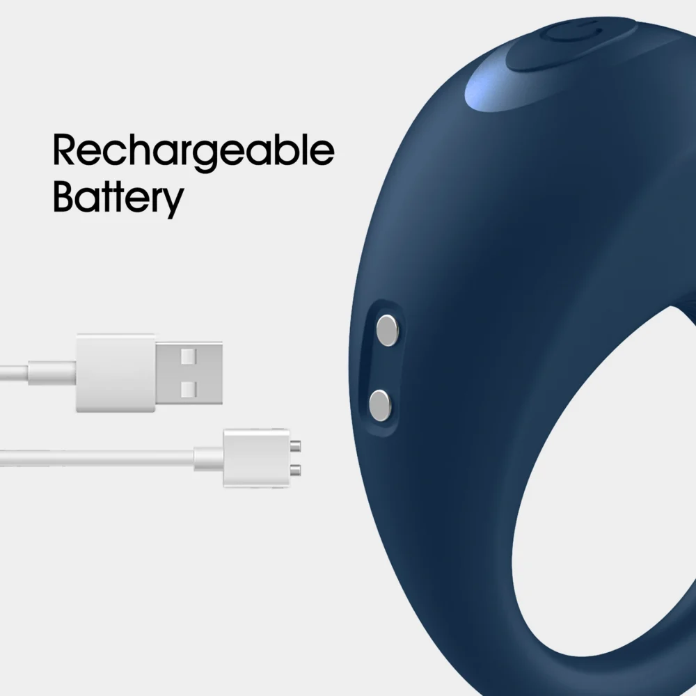 WY0607-Alan-2024 New Sex Toys Penis Ejaculation APP Cock Ring-Leading manufacturer