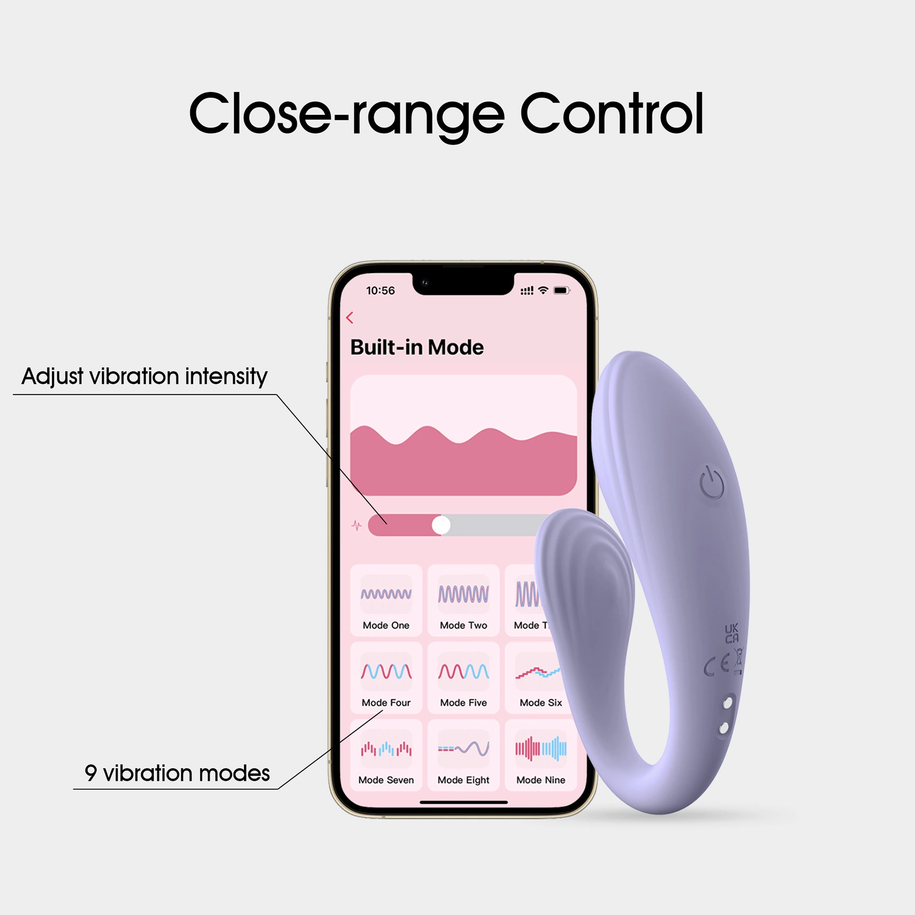 App Controlled Wireless Wearable Vibrator Factory-WY0614 app