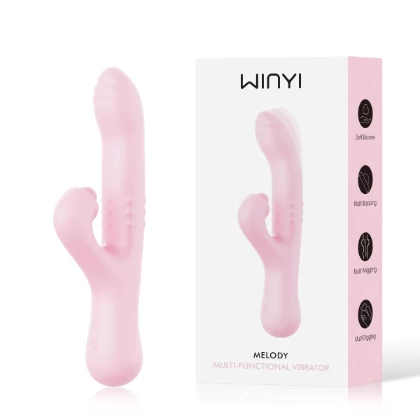 WY0700-expandable licking rabbit vibrator-manufacturer