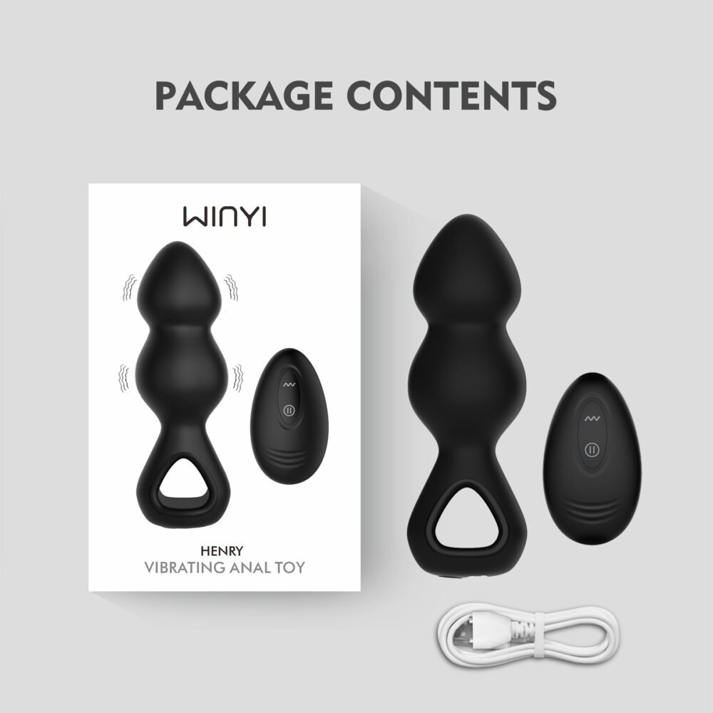 WY0684-WINYI New Anal Beads Bullet Vibrator-adult toys manufacturer