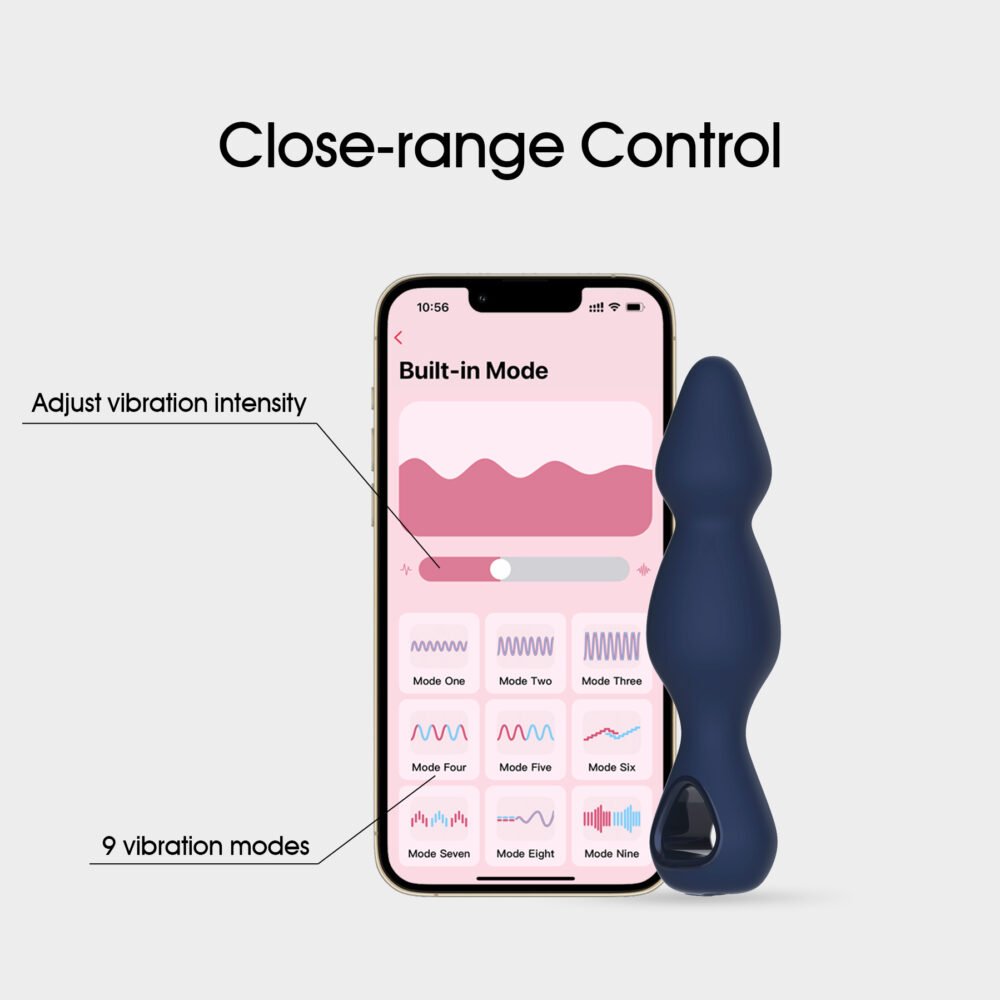 App butt plug, 2024 new long-distance controlled rotating anal plug vibe produced by WINYI sex toy manufacturer