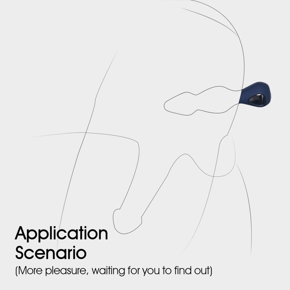 App butt plug, 2024 new long-distance controlled rotating anal plug vibe produced by WINYI sex toy manufacturer