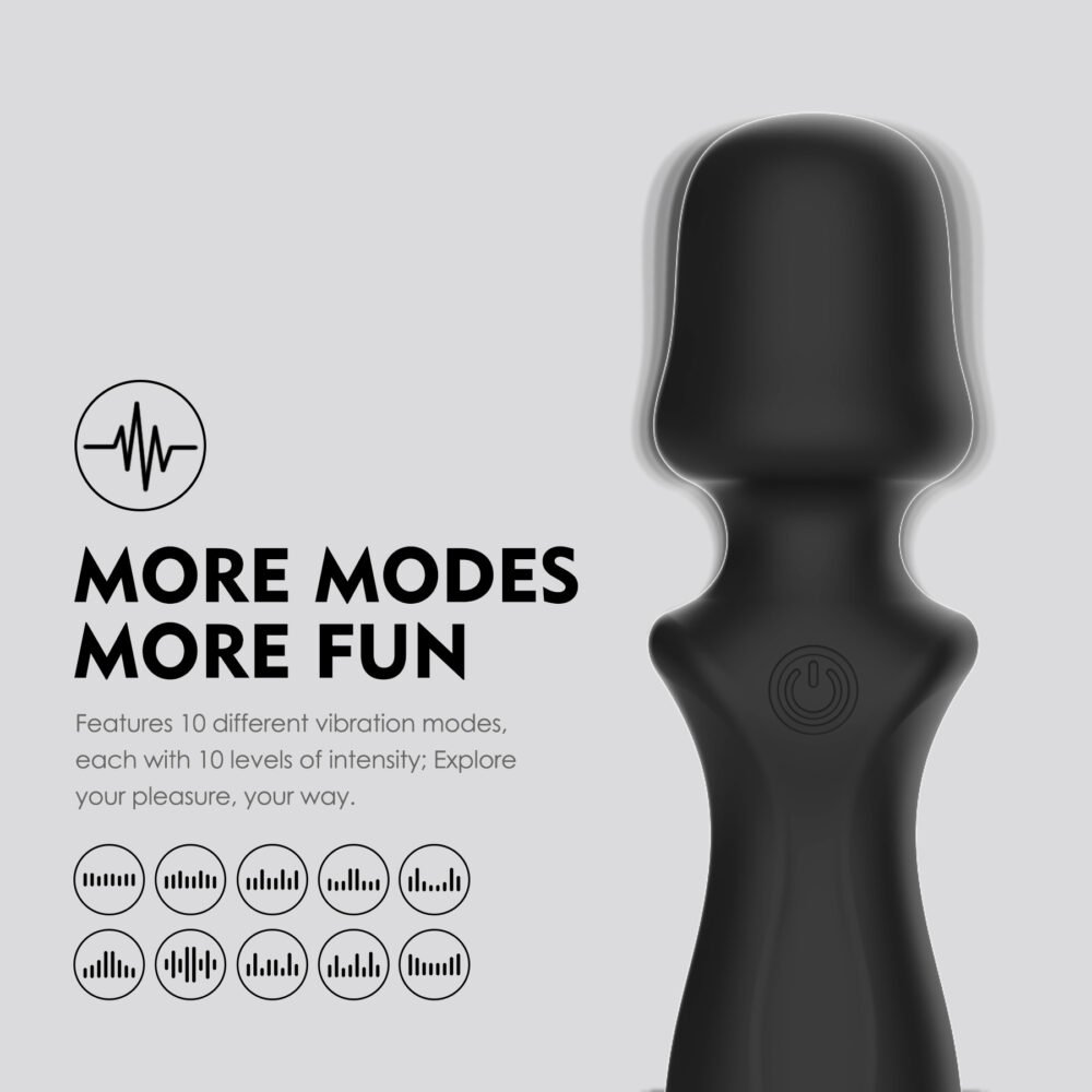 AV vibrating massager-Mini Wand Vibrator-WY0721 Lucy-produced by WINYI adult toy manufacturer