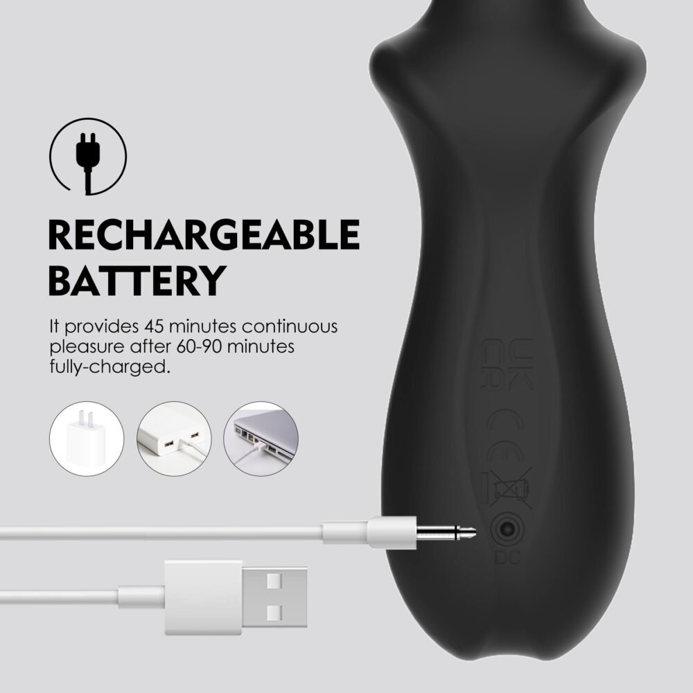 AV vibrating massager-Mini Wand Vibrator-WY0721 Lucy-produced by WINYI adult toy manufacturer