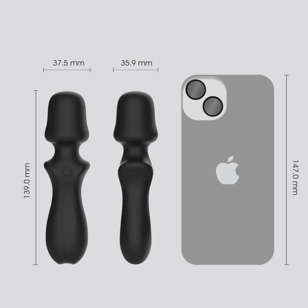 AV vibrating massager-Mini Wand Vibrator-WY0721 Lucy-produced by WINYI adult toy manufacturer