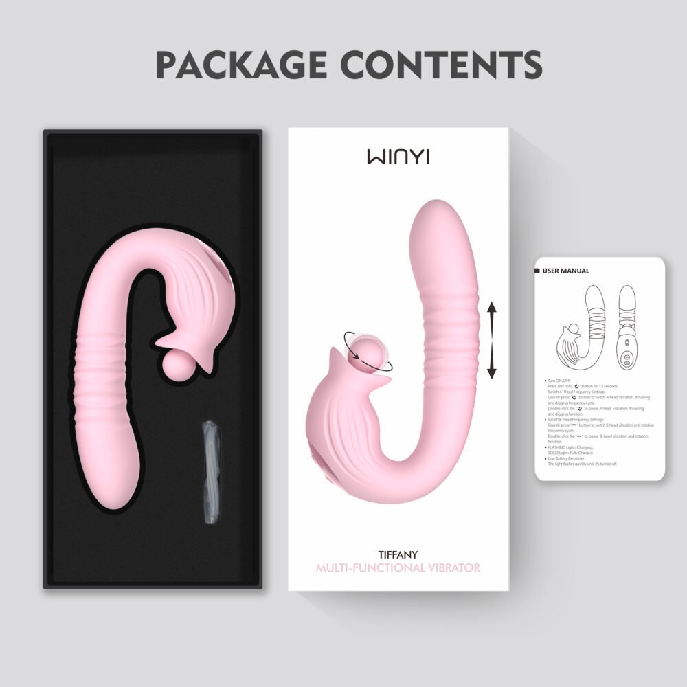 WINYI Multi-Functional Vibrator-2025 hot selling 4in1 vibe for women-WY0719-Tiffany-adult toy manufacturer