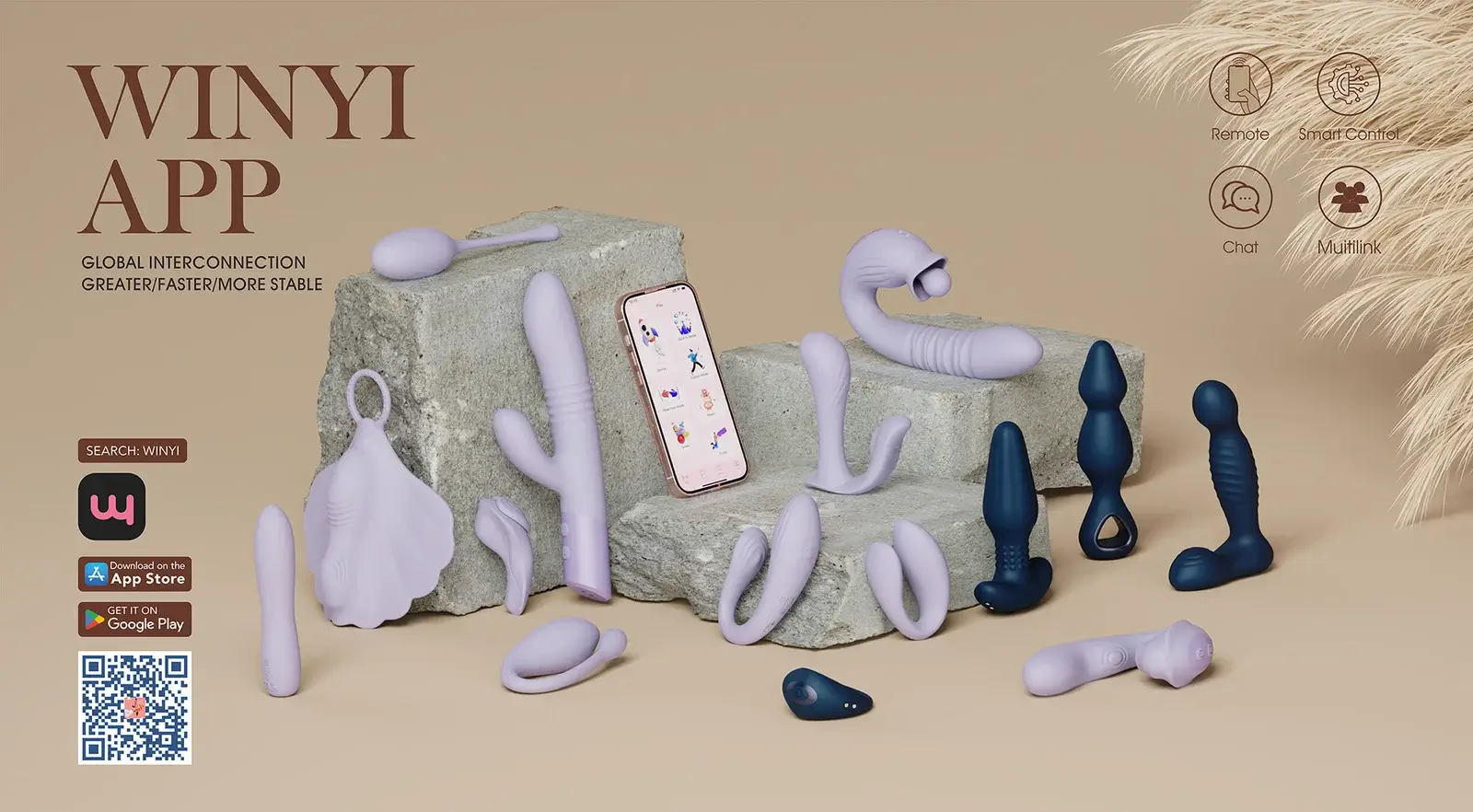 Smart-WINYI-APP-controlled-vibrator-custom-adult-toy-manufacturer-1