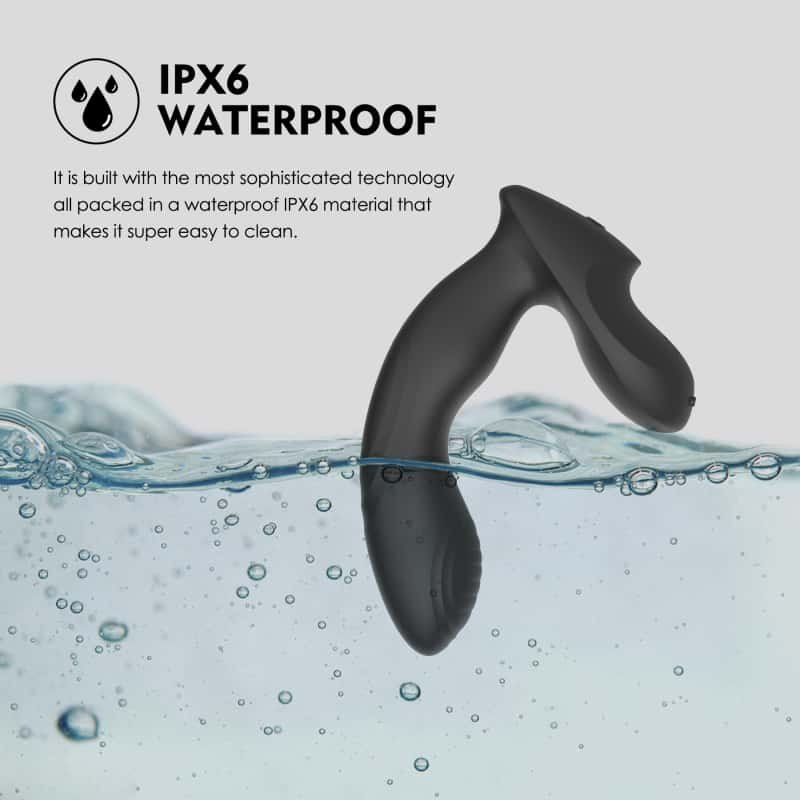 Ergonomic Dual-Action Anal Toy Curved for G-Spot & P-Spot Stimulation WY0785-2