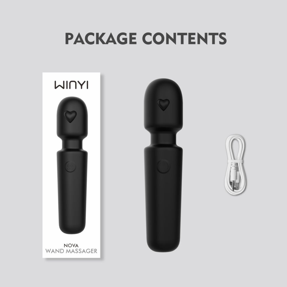 WY0628, IPX7 Waterproof, Fully Washable MINI Massager6