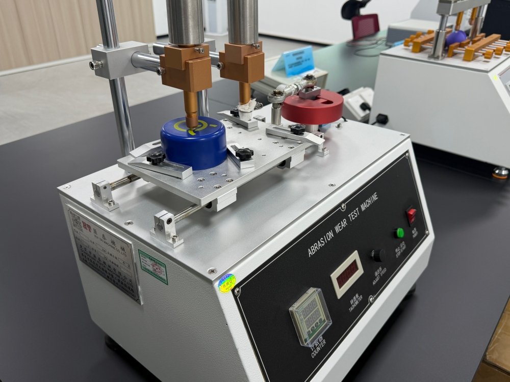 Dual Station Rubber Paint Abrasion Resistance Test Machine