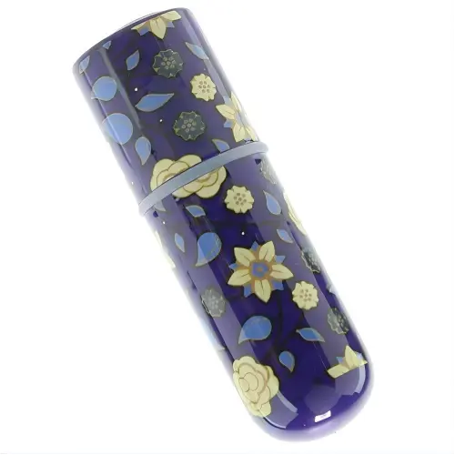 ABS Water Transfer Printing Floral Pattern Mini Vibrator