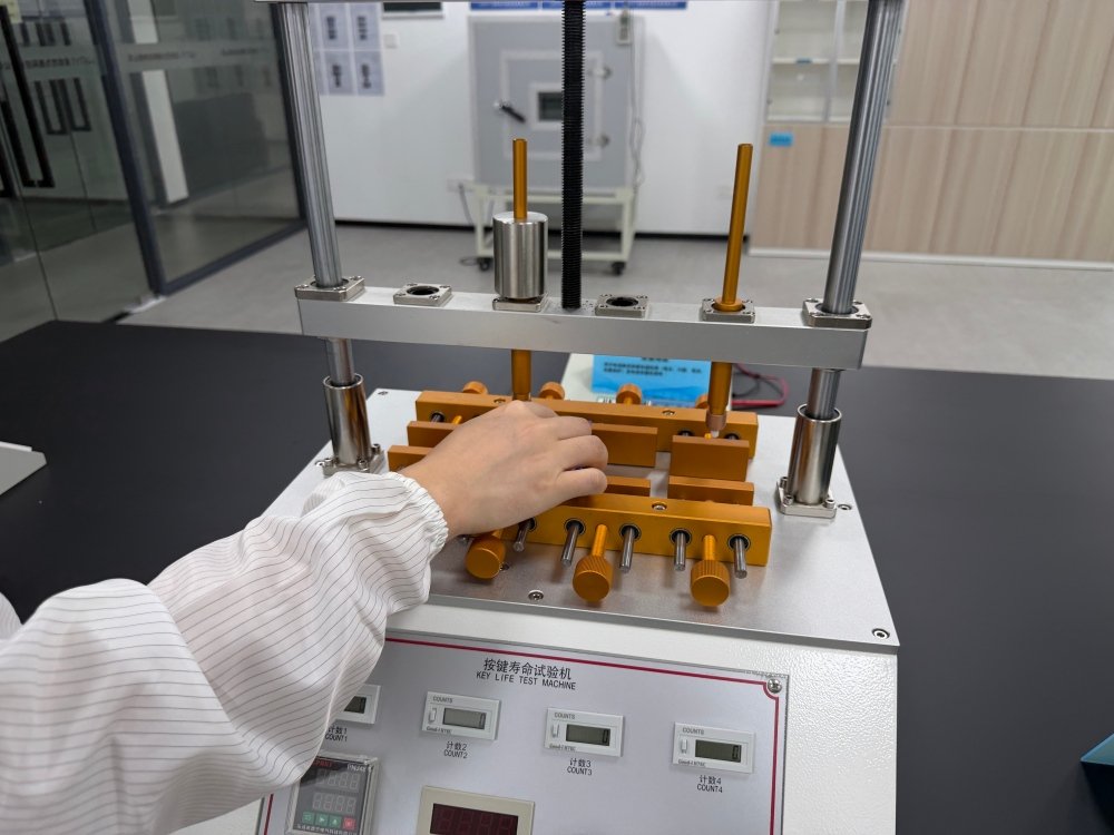 Multi-station Key Button Life Testing Machine Manual Operation