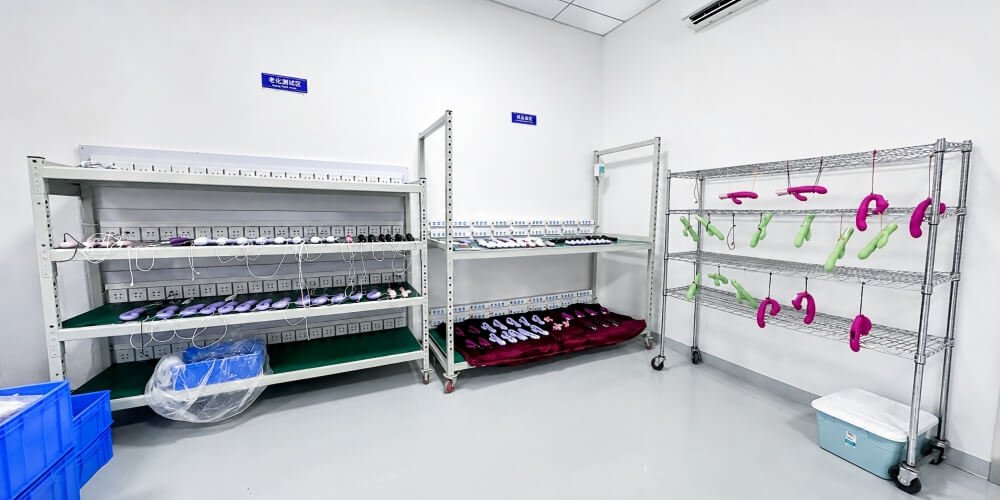 Silicone Sex Toys Testing And Aging Room