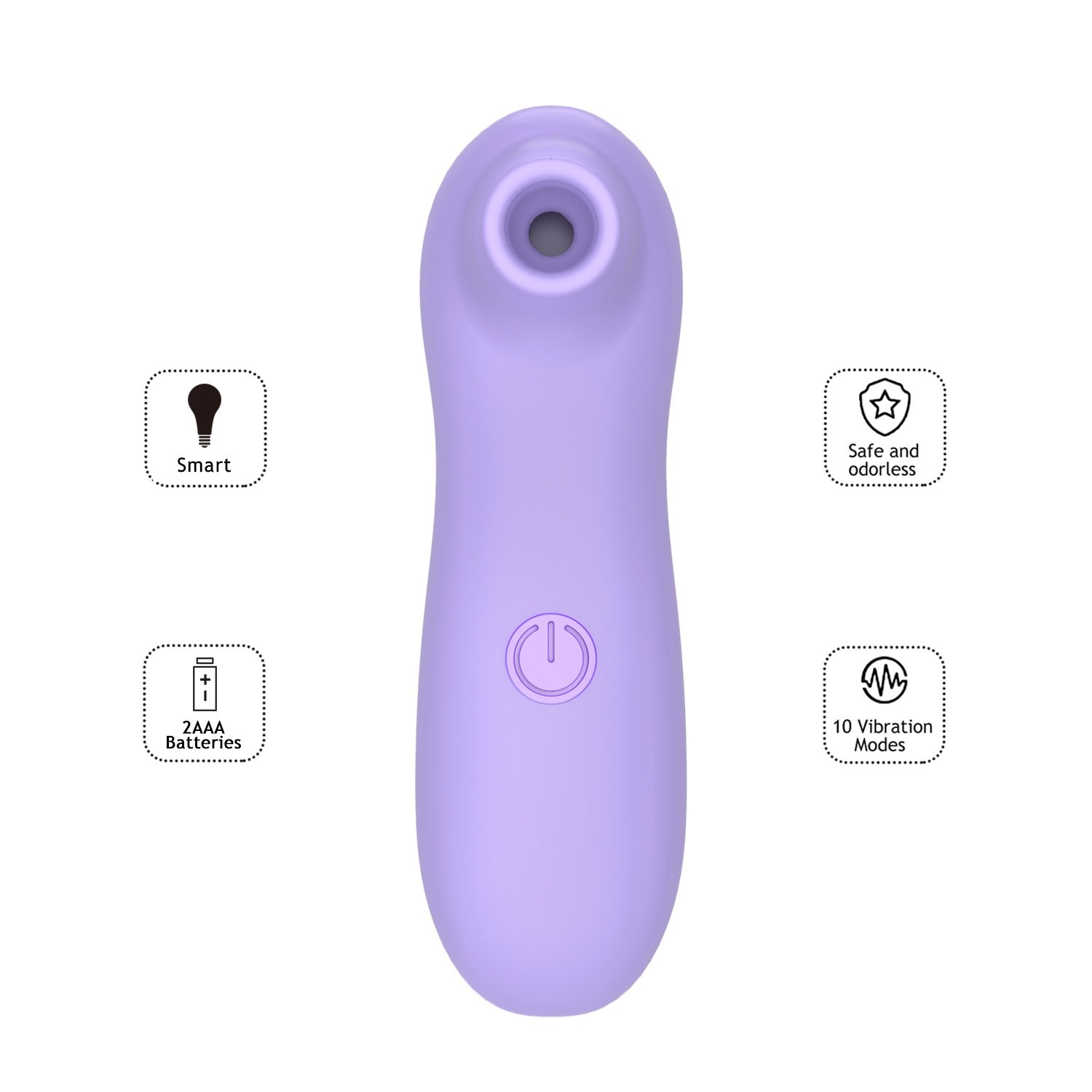 WY0575 custom rechargeable clitoral suction stimulator feature image