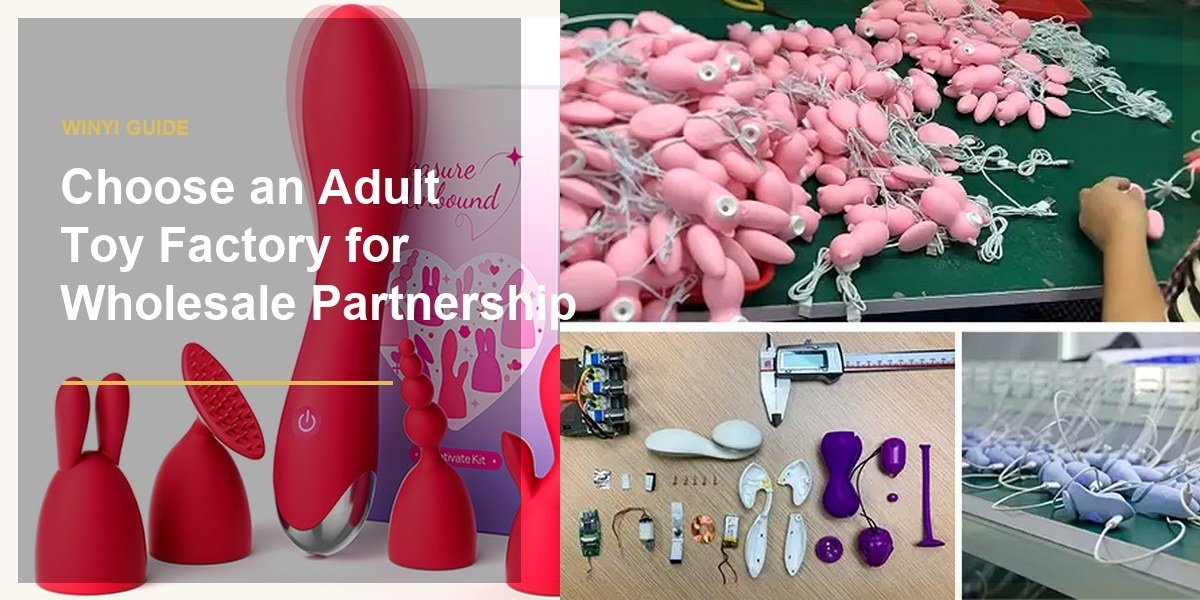 Adult toy factory wholesale business partnership guide with production line