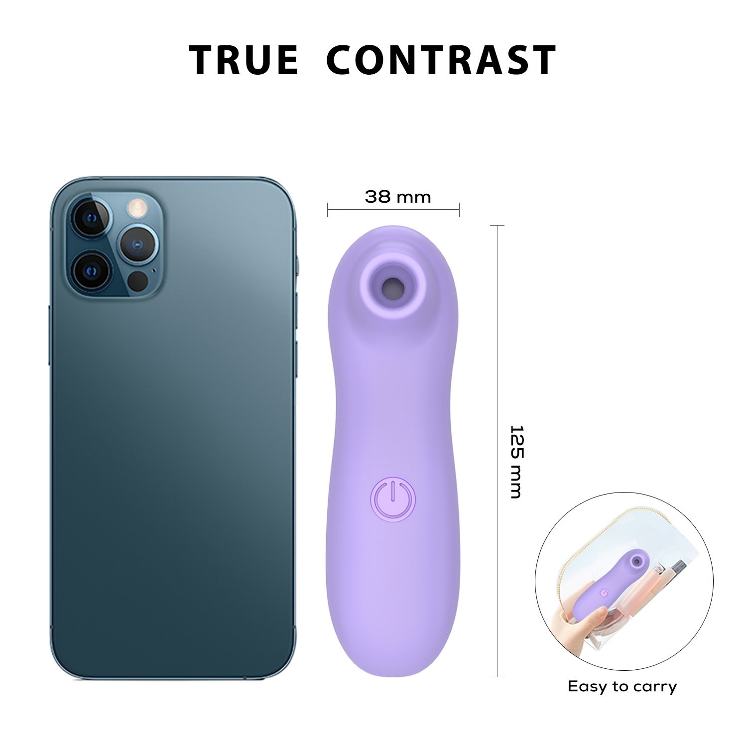 Compact clitoral stimulator size reference for a bulk adult toy order shortlist