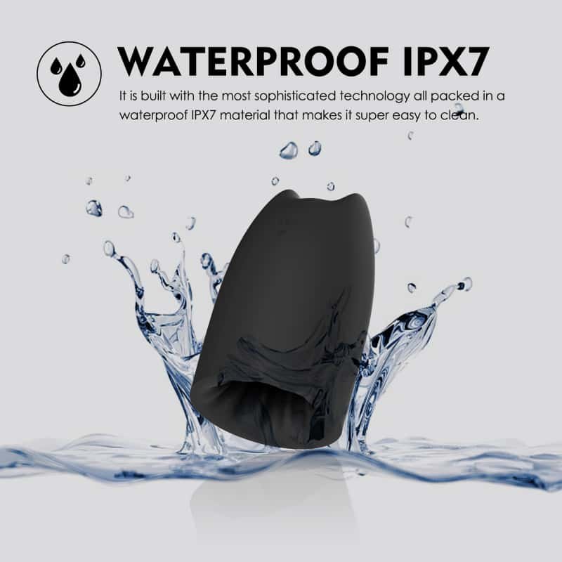 Custom Rechargeable Auric 10-Mode Vibrating Male Masturbator4
