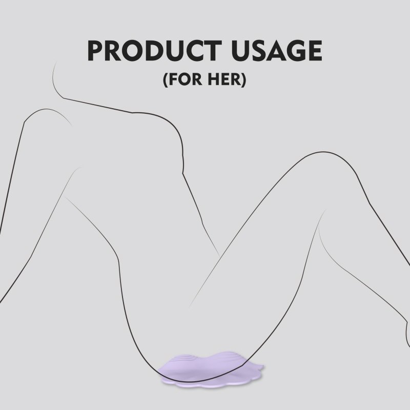 Solia Butterfly Vibrator Pad WY0765-5