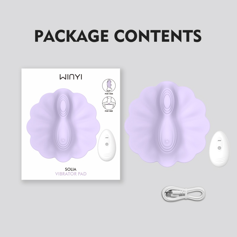 Solia Butterfly Vibrator Pad WY0765-8