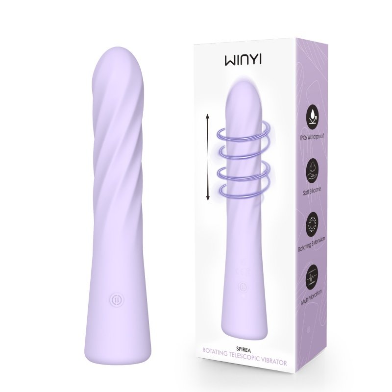 10-Mode Rotating Telescopic Vibrator WY0755