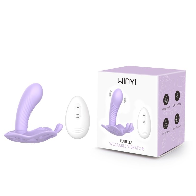 12-Mode Remote-Control Wearable Butterfly Vibrator WY0760