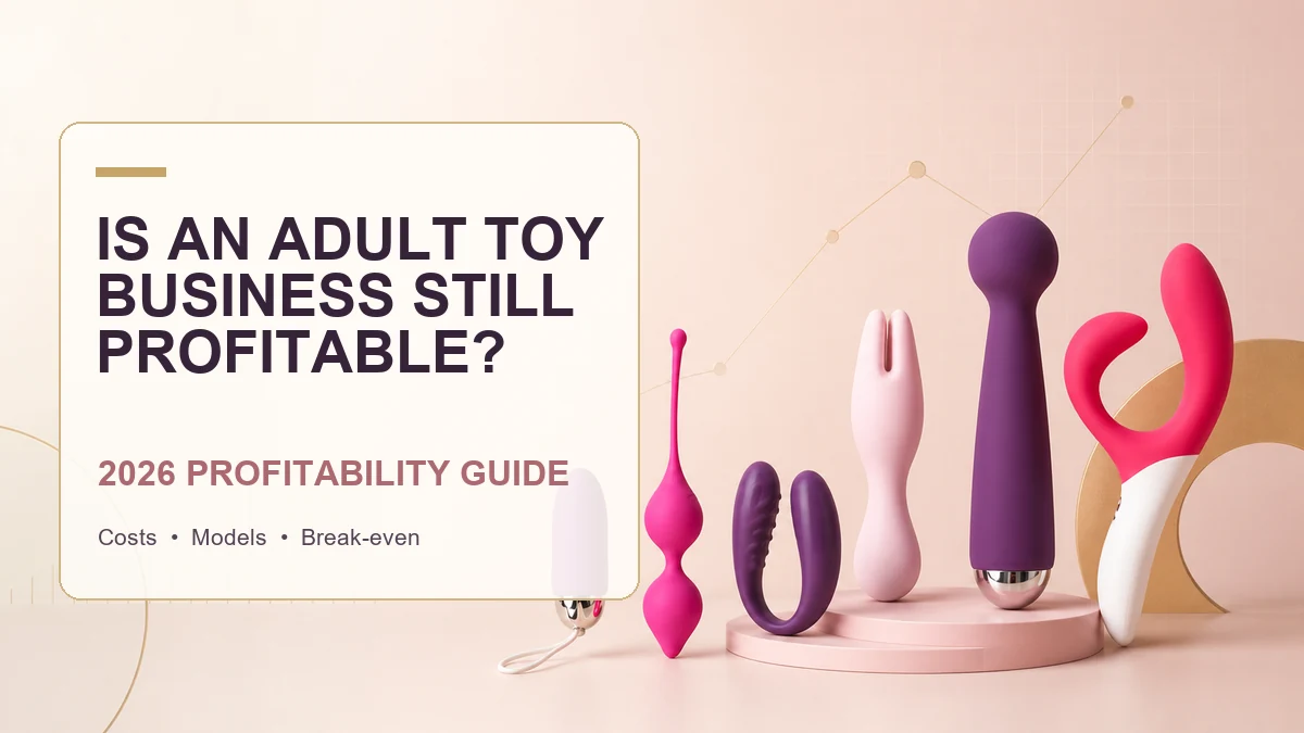 Adult toy business profitability guide for 2026 with real product assortment