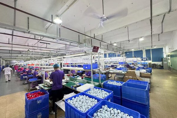Adult toy factory production workshop processing molded products