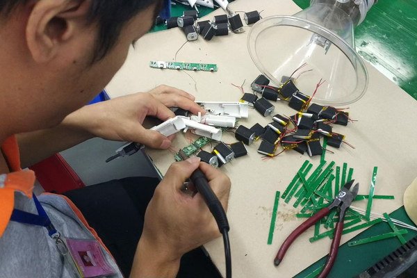 Electronics assembly during sex toy OEM manufacturing