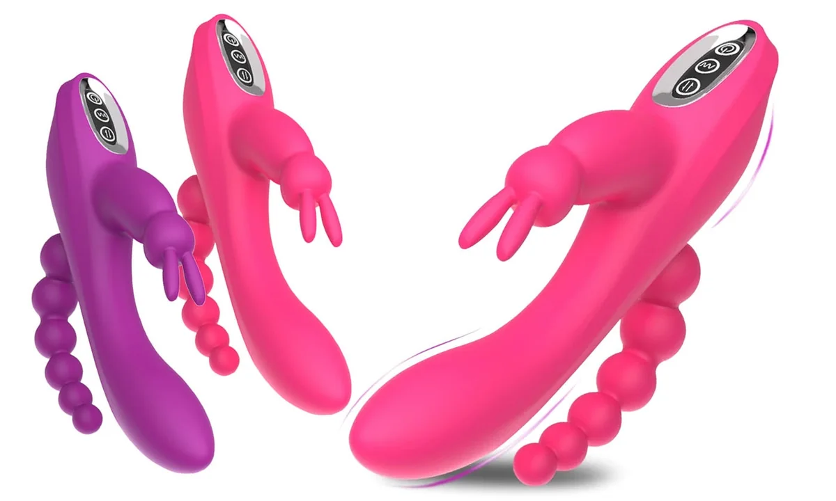 OEM Rabbit Vibrator Product Range Pink and purple rabbit vibrators for OEM product range evaluation