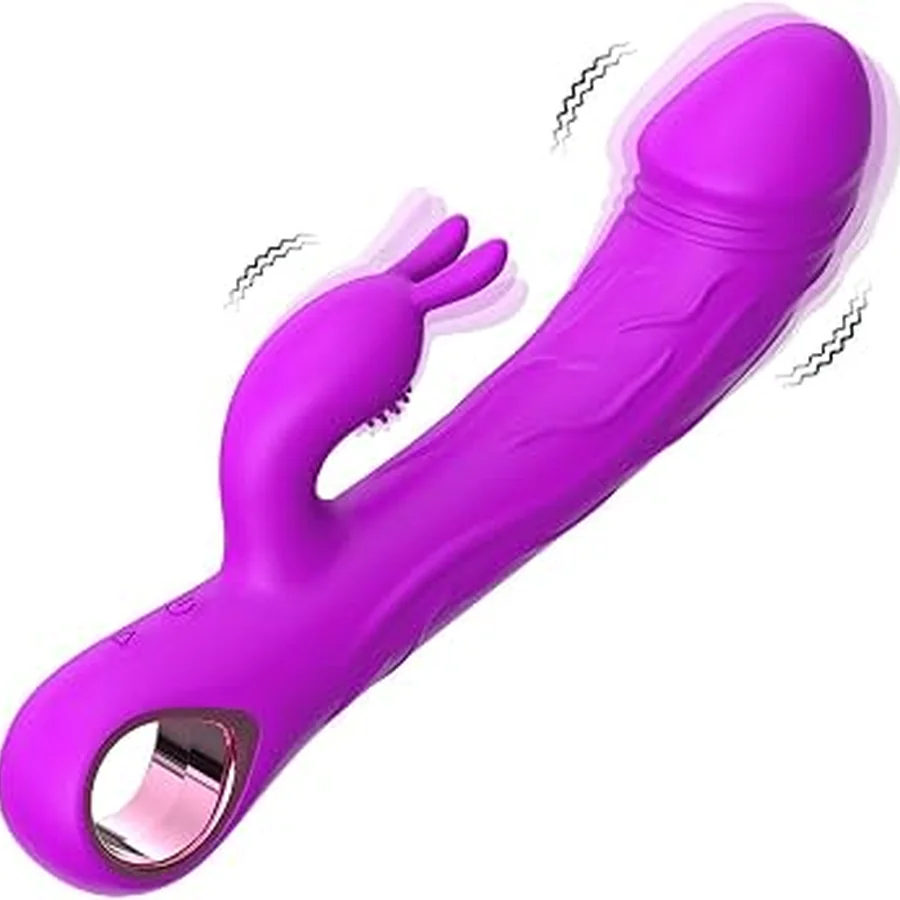 Purple thrusting vibrator product sample for supplier qualification