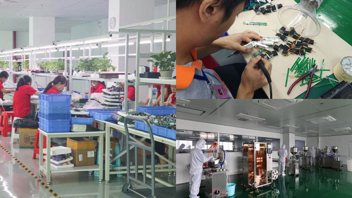 Sex toy OEM manufacturing factory, electronics assembly and silicone production