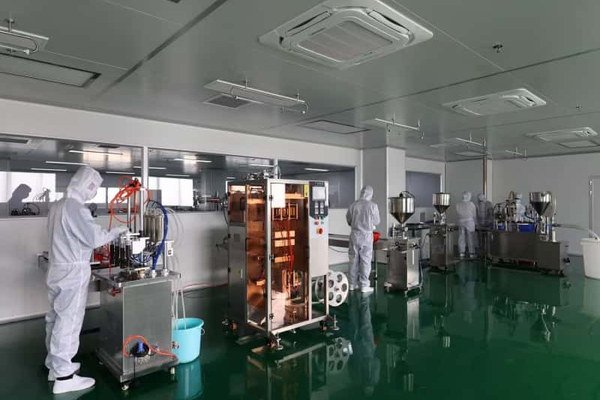Clean silicone molding room for custom adult product manufacturing