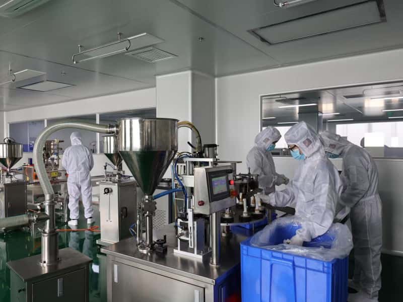 Controlled silicone molding process in an adult toy factory