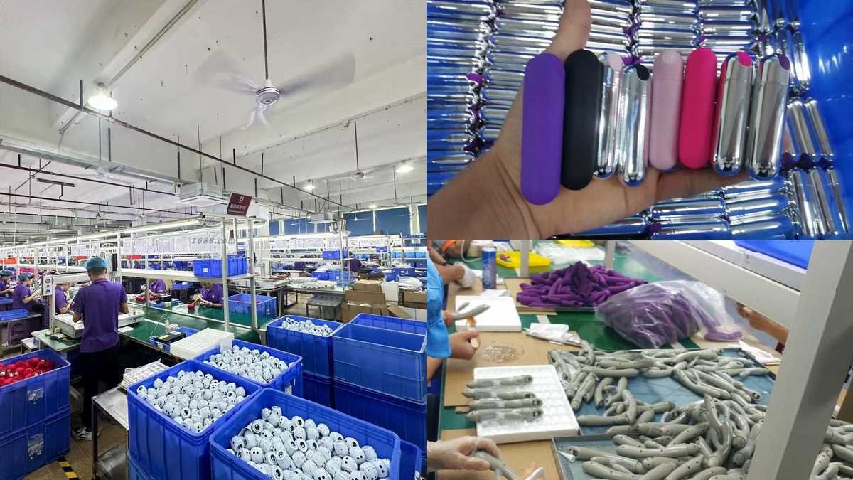 Silicone vs TPE adult toys production, molded components and factory assembly