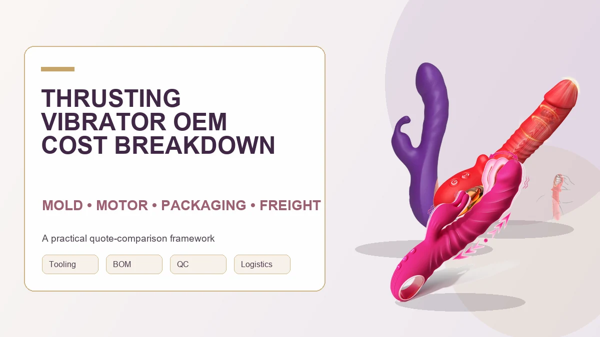 Thrusting vibrator OEM cost breakdown covering mold motor packaging and freight
