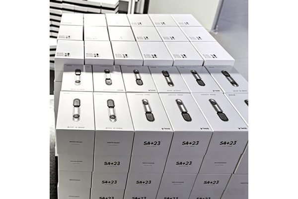 Finished vibrators prepared in traceable retail packaging