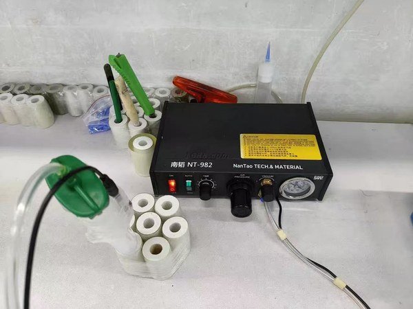 Laboratory pressure equipment used for sex toy sample verification